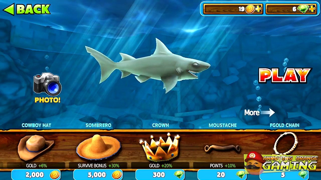 Midget Apple Plays - Hungry Shark Evolution!!