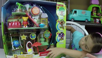 BIG DANIEL TIGER TREEHOUSE TOY Surprise Eggs Space Adventure Kids Playing Surprise Toys Opening
