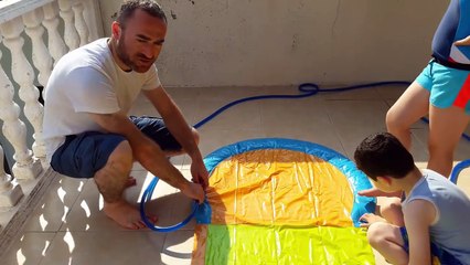 Çılgın Su kaydırağında 5 dakikada Cipsleri karşıya taşı ödülü kazan, Doritos, Patos, Lays
