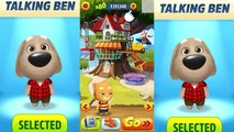 My Talking Tom Gold Run BEN Run Great makeover Gameplay #12