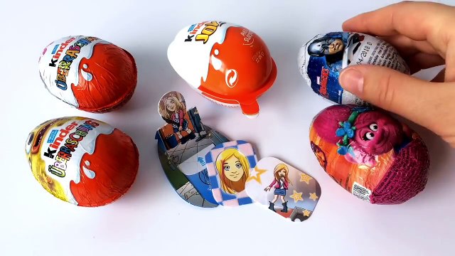 Giant Princess Kinder Surprise Eggs Disney Frozen Elsa Anna Minnie Mickey Play-Doh Huevos Sorpresa