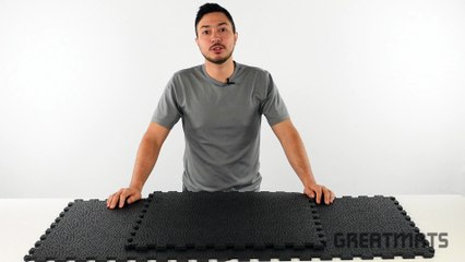Home Gym Mats Pebble 10 mm - Foam Gym Floor