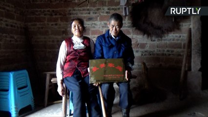 You Complete Me! Blind Husband Carries Disabled Wife for 29 Years