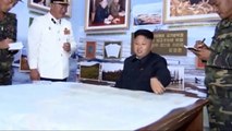 Kuzey Kore! Kim Jong-Un ziyaret denizaltı personelini!