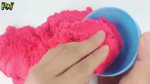 Learn Colors & Numbers with Colors Kinetic Sand BIG Ball Cake for Children, Toddlers and Babies