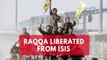US-backed Syrian Democratic Forces celebrate eradicating Isis from Raqqa