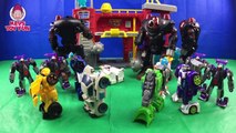 Transformers Rescue Bots Optimus Prime Chase Bumblebee Boulder Heatwave Battle Imaginext Robots Toys