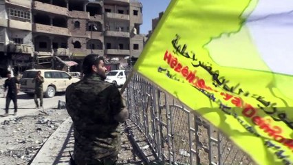 Islamic State group loses emblematic Syria stronghold Raqa