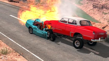Human Error #4 - BeamNG Drive Crashes & Fails Compilation Montage