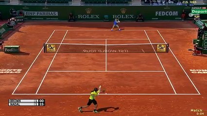Tennis Elbow new Monte Carlo new - Dustin Brown vs Rafael Nadal new GAMEPLAY