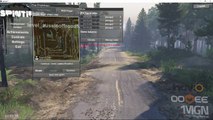 Spintires Mods - CCS Chevy 3500 4X4 - Towing Quad Fail & Mudding Test