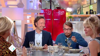Stéphane Bern et Lorànt Deutsch au dîner - C à Vous - 17/10/2017