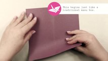 Origami Gatefold Box Instructions ♥︎ Tutorial ♥︎ DIY ♥︎