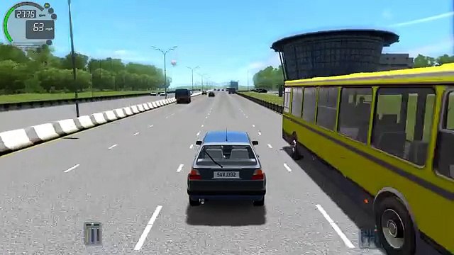 City Car Driving 1.5.0 VW Golf II 2 1.6 TD [Logitech G27]