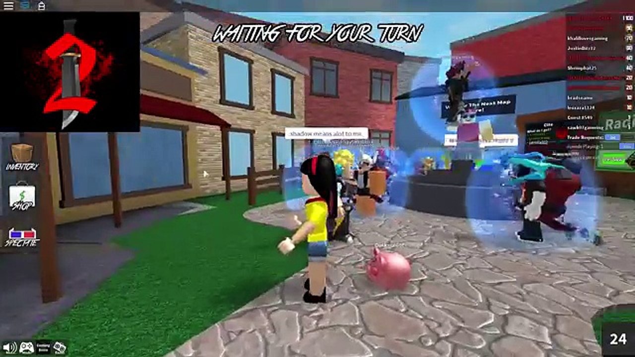 Dodge the Murderer!! - Roblox Murder Mystery 2 - DOLLASTIC PLAYS with Gamer Chad