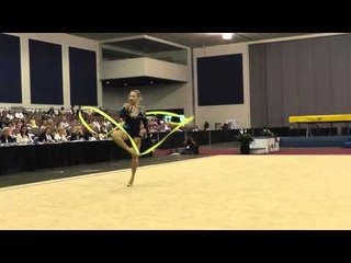 Jessica Bogdanov - Ribbon - 2012 Rhythmic Nationals - Day 1