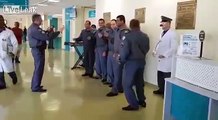 Brazilian cops sings Stand by Me
