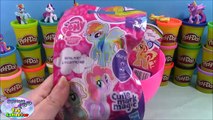MY LITTLE PONY Giant Play Doh Surprise Egg SUNSET SHIMMER - Surprise Egg and Toy Collector SETC