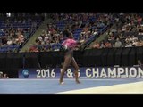 Aria Brusch - Floor Exercise - 2016 P&G Gymnastics Championships – Jr. Women Day 2