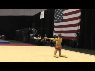 Brigita Budginas - Clubs - 2012 Rhythmic Nationals - Jr Day 2