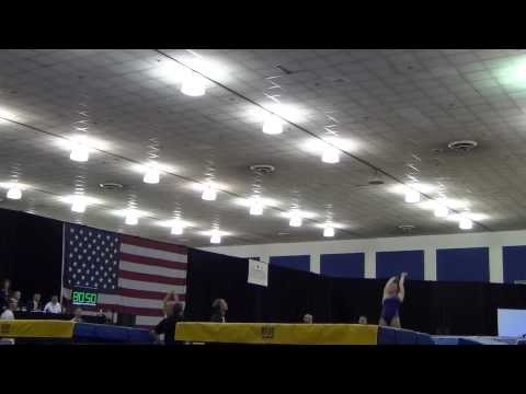 Powder:Landry - Women's Synchro Optional - 2012 USA Gymnastics Championships
