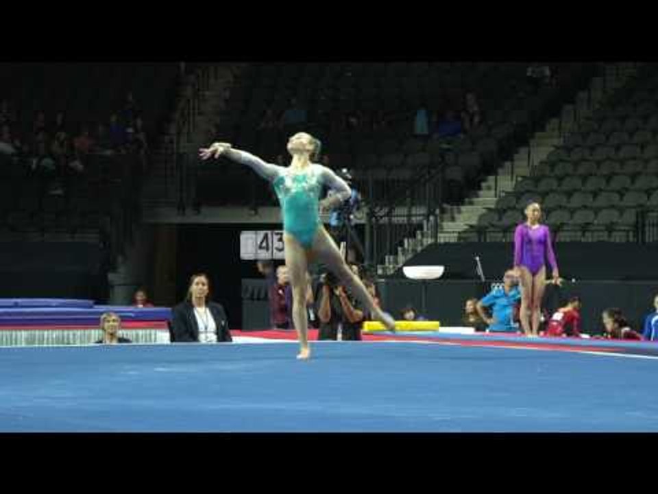 Brooke Siter - Floor Exercise - 2017 U.S. Classic - Junior Competition