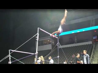 Jordan Chiles - Uneven Bars - 2017 U.S. Classic - Podium Training