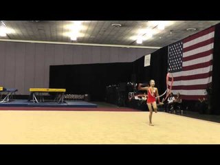 Elina Nikerina - Ribbon - 2012 Rhythmic Nationals - Jr Day 2