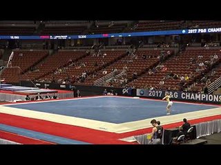 Spencer Goodell - Floor Exercise - 2017 P&G Championships Junior Men Day 1