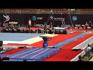 Jack Freeman - Vault - 2017 P&G Championships Junior Men Day 1