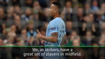 De Bruyne and Silva making it easy for Man City strikers - Jesus