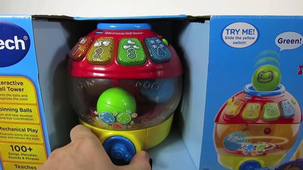 NEW VTECH BABY TODDLER SPIN & LEARN BALL TOWER TOY 100 LIGHTS & SOUNDS