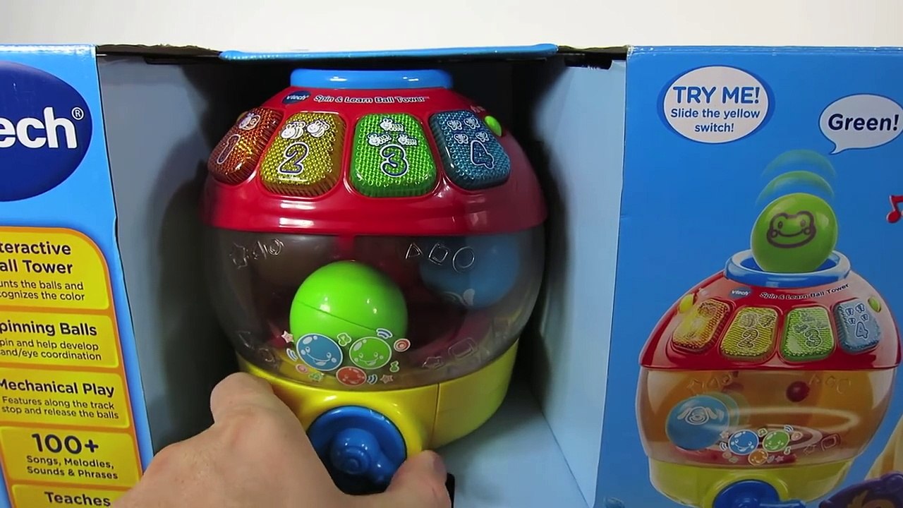 NEW VTECH BABY TODDLER SPIN & LEARN BALL TOWER TOY 100 LIGHTS & SOUNDS