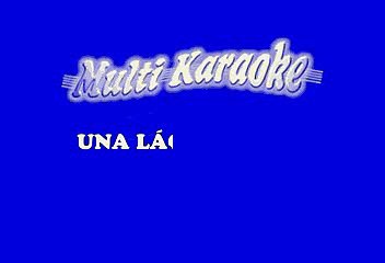 Los Temerarios - Una lágrima mas (Karaoke)