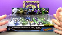 Batman Hot Wheels DC Rogues Gallery 5 Pack (The Joker Hot Rod, YES!) Plus A Mystery Hot Wheel Car