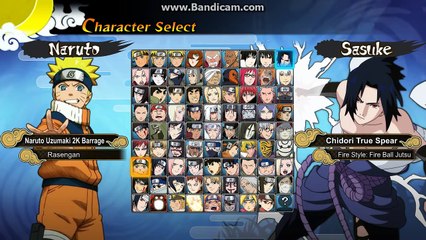 *GAME TEST* Naruto Generations M.U.G.E.N 2017