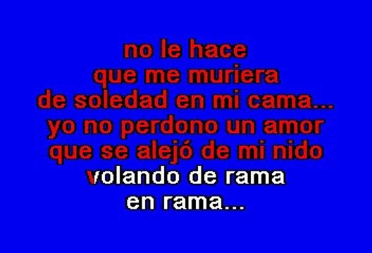 Los Tigres Del Norte - De Rama En Rama (Karaoke)