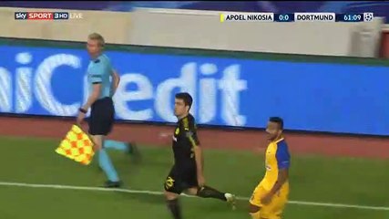 Mickael Pote Goal HD - APOEL	1-0	Dortmund 17.10.2017