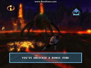 The Incredibles Video Game: Walkthrough Part 11 - Volcanic Eruption - Mission 8