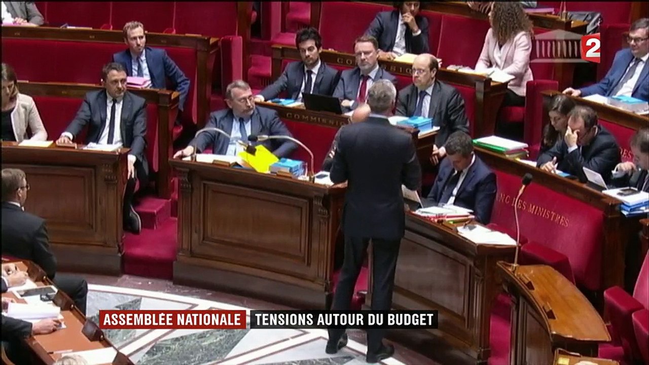 Assemblée nationale : vives tensions autour du budget 2018