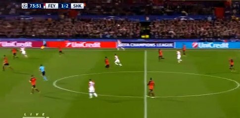 Yaroslav Rakitsky  RED CARD  HD - Feyenoord	1-2	Shakhtar Donetsk 17.10.2017