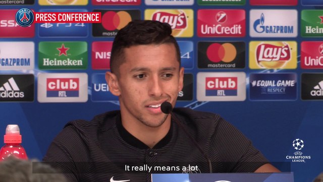 Unai Emery and Marquinhos press conference