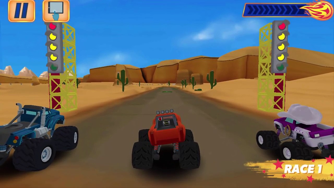 Blaze and the Monster Machines Velocityville - Kids Games To Play
