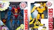 Clash of the Transformers Robots in Disguise Power Surge Starscream, Bumblebee to Race Car Robots