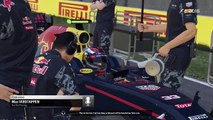 F1 2016 - Quick Race at Circuit de Barcelona-Catalunya in Verstappens Red Bull