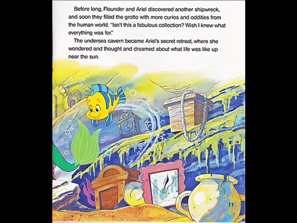 Ariel And The Secret Grotto Read Along