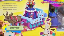 Disney Frozen / Kraina Lodu - Play-Doh - Sled Adventure / Przygoda na Saniach - B1860 - Recenzja