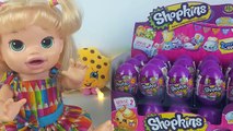 Baby Alive Abrindo Ovos Surpresa Shopkins Surprise Purple Easter Eggs Blind Bag Shopkins Season 2