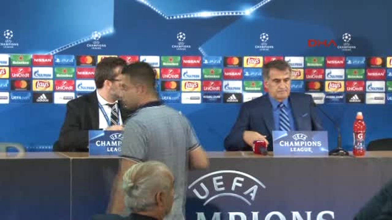 Beşiktaş Teknik Direktörü Güneş, Monaco Maçı Sonrası Basın Toplantısında Konuştu