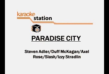 Guns 'N Roses - Paradise City (Karaoke)